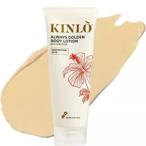 ⚫️ Kinlo Always Golden Body Lotion With Sunscreen SPF 30 Full-Size 8 oz